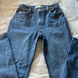 Abercrombie 70’s Vintage Flare ultra high rise jeans